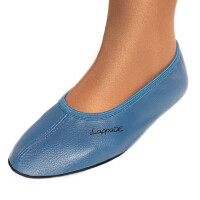 Turnschuhe mit Ledersohle jeansblau Gr. 43