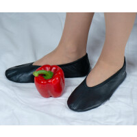 Gymnastikschuhe mit Gummisohle schwarz Gr. 34