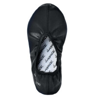 Gymnastikschuhe mit Gummisohle schwarz Gr. 36