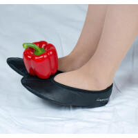 Gymnastikschuhe mit Gummisohle schwarz Gr. 36