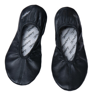 Gymnastikschuhe mit Gummisohle schwarz Gr. 37