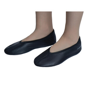 Gymnastikschuhe mit Gummisohle schwarz Gr. 38