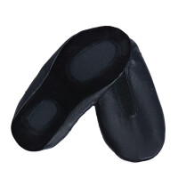 Gymnastikschuhe mit Gummipads schwarz