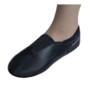 Gymnastikschuhe mit Gummipads schwarz Gr. 35