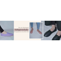 Voltigierschuhe Gymnastikschuhe mit Gummisohle rosa Gr. 42