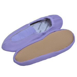 Voltigierschuhe Gymnastikschuhe mit Gummisohle lila Gr. 40