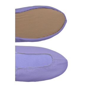 Voltigierschuhe Gymnastikschuhe mit Gummisohle lila Gr. 40