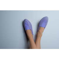 Voltigierschuhe Gymnastikschuhe mit Gummisohle lila Gr. 40