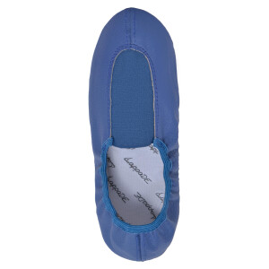 Voltigierschuhe Gymnastikschuhe mit Gummisohle  jeansblau Gr. 38