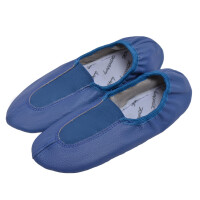 Voltigierschuhe Gymnastikschuhe mit Gummisohle  jeansblau Gr. 38