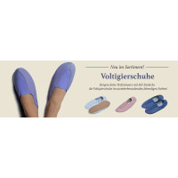 Voltigierschuhe Gymnastikschuhe mit Gummisohle  jeansblau Gr. 39