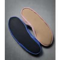 Voltigierschuhe Gymnastikschuhe mit Gummisohle  jeansblau Gr. 44