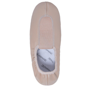 Voltigierschuhe Gymnastikschuhe mit Gummisohle beige Gr. 44