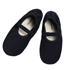 Trampolin Gymnastikschuhe mit Gummisohle schwarz Gr. 44