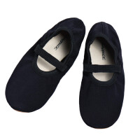 Trampolin Gymnastikschuhe mit Gummisohle schwarz Gr. 44