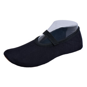 Trampolin Gymnastikschuhe mit Gummisohle schwarz Gr. 46