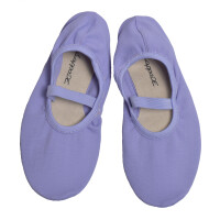 Trampolin Gymnastikschuhe mit Gummisohle lila Gr. 41