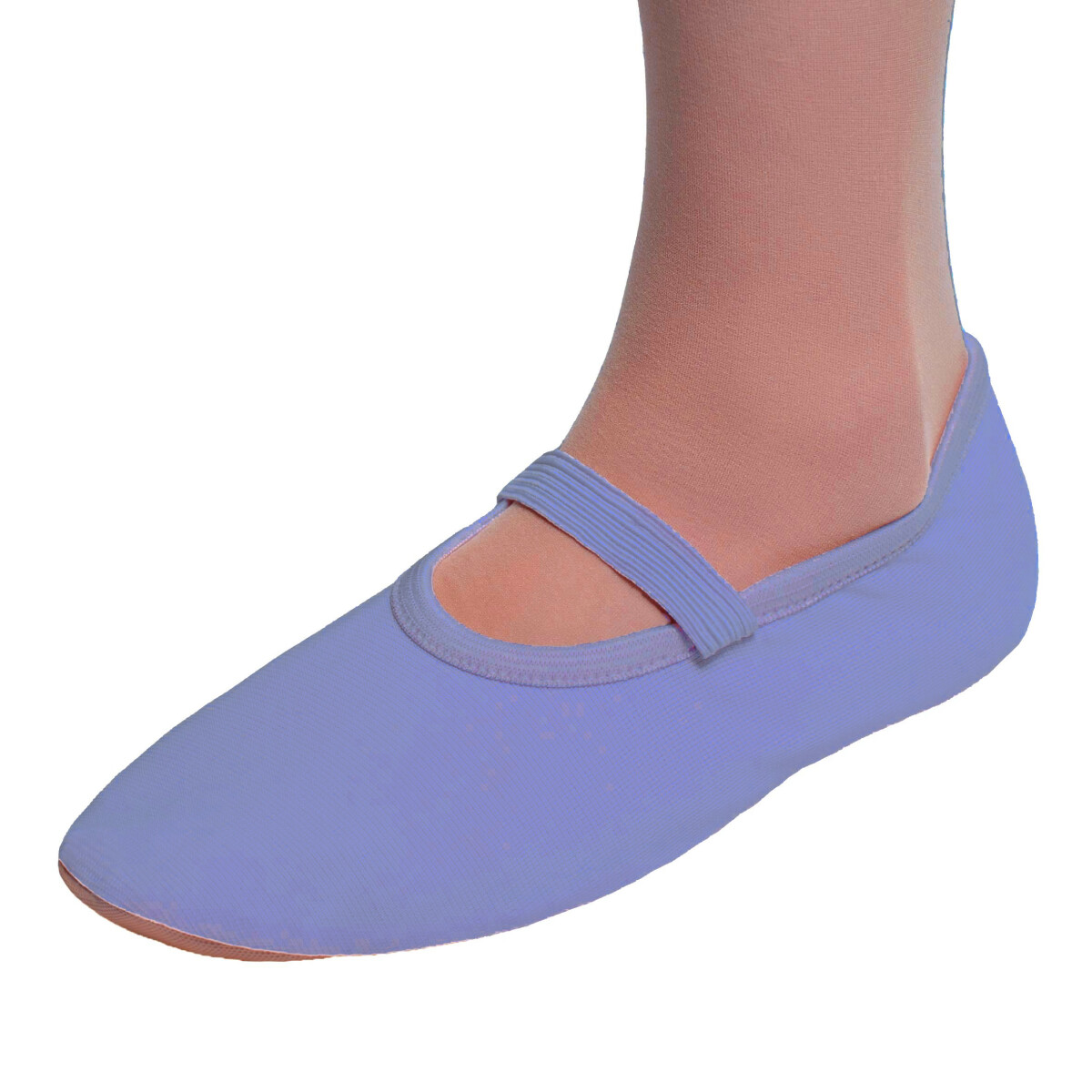 Trampolin Gymnastikschuhe mit Gummisohle lila Gr. 44