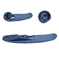 Trampolin Gymnastikschuhe mit Gummisohle jeansblau Gr. 29