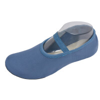 Trampolin Gymnastikschuhe mit Gummisohle jeansblau Gr. 44