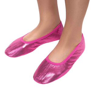 Gymnastikschuhe mit Gummisohle Glitzer pink Gr. 36