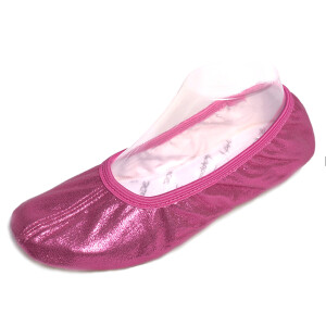 Gymnastikschuhe mit Gummisohle Glitzer pink Gr. 36