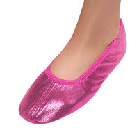 Gymnastikschuhe mit Gummisohle Glitzer pink Gr. 36