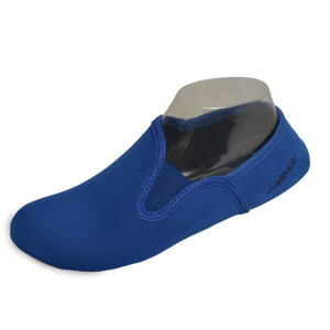 Neopren Gymnastikschuhe mit Gummisohle blau Gr. 24