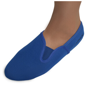 Neopren Gymnastikschuhe mit Gummisohle blau Gr. 35