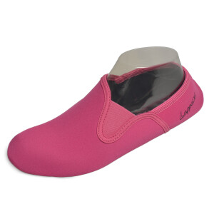 Neopren Gymnastikschuhe mit Gummisohle pink Gr. 34