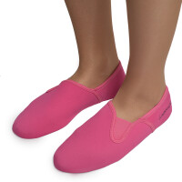 Neopren Gymnastikschuhe mit Gummisohle pink Gr. 44