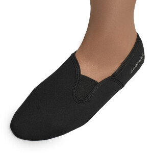 Neoprenschuhe Gymnastikschuhe mit Gummisohle schwarz  Gr. 36