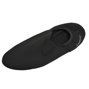 Neoprenschuhe Gymnastikschuhe mit Gummisohle schwarz  Gr. 36