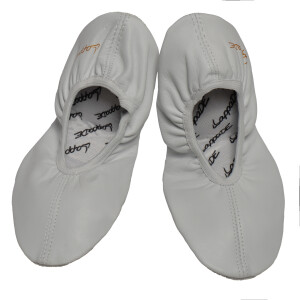 Gymnastikschuhe mit Gummisohle weiß Gr. 46