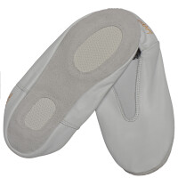 Gymnastikschuhe mit Gummipads weiß Gr. 28