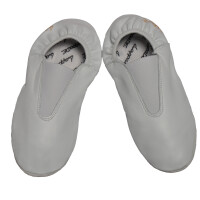 Gymnastikschuhe mit Gummipads weiß Gr. 28