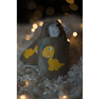 Krabbelschuhe Dino 3 Gr 19-20 M 6-12 Monate