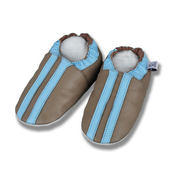 Vip braun-blau Gr 17-19 S 0-6 Monate