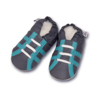 Hausschuhe Sport-türkis Gr 25-26 XXl 2-3 Jahren