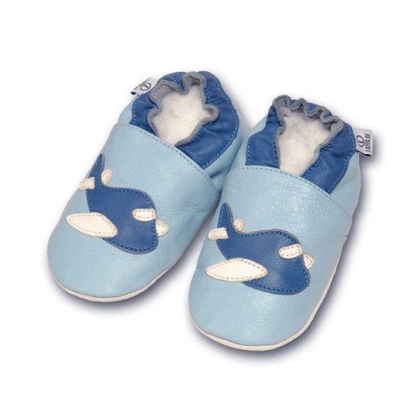 Kindergartenschuhe Flugzeug Gr 17-19 S 0-6 Monate