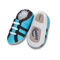 Lederpuschen Sport aqua türkis Gr 19-20 M 6-12 Monate