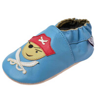 Schühchen Pirat blau Gr 21-22 L 12-18 Monate