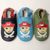 Schühchen Pirat blau Gr 21-22 L 12-18 Monate