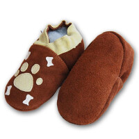 Puschen Rex beige Wildleder Gr 21-22 L 12-18 Monate