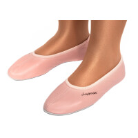 Gymnastikschuhe mit Ledersohle rosa Gr. 40