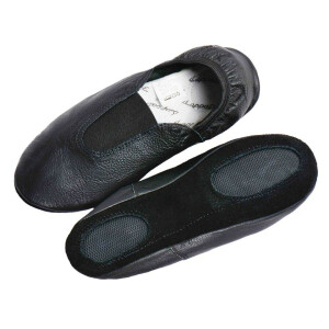 Gymnastikschuhe mit Gummipads schwarz Gr. 41