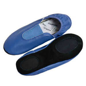 Gymnastikschuhe mit Gummipads jeansblau Gr. 37