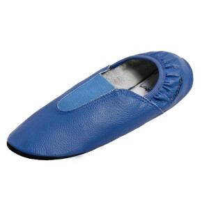 Gymnastikschuhe mit Gummipads jeansblau Gr. 37
