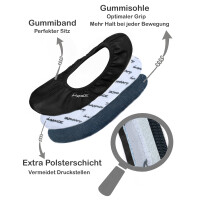 Gymnastikschuhe mit Gummisohle schwarz Gr. 30