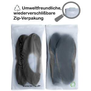 Ballerinas mit Gummisohle weiss Gr. 30